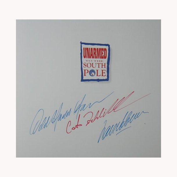 Cato Mot Sydpolen - signeret