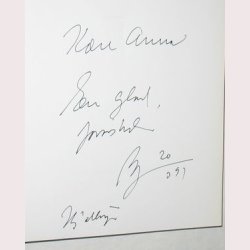 Kim Malthe-Bruun og krigen - signeret