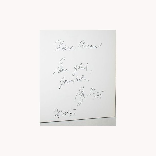 Kim Malthe-Bruun og krigen - signeret