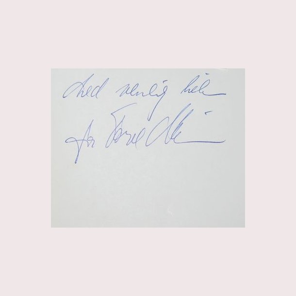 I Paddehattens skygge - signeret