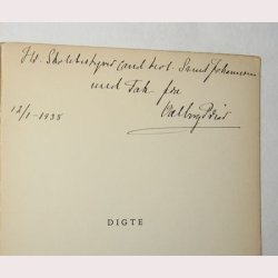 Digte - signeret