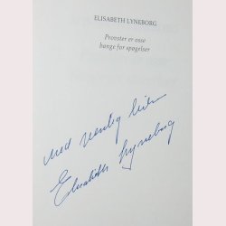 Provster er osse bange for spgelser - signeret