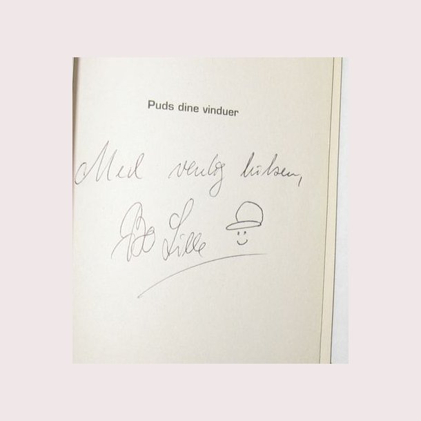 Puds dine vinduer - signeret