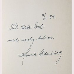 Janus fra Thisted - signeret