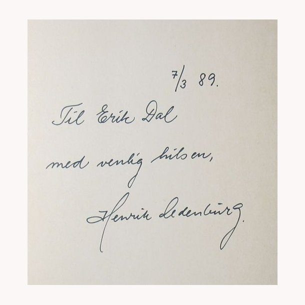 Janus fra Thisted - signeret