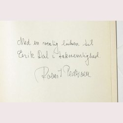 Gr din pligt krv din ret - signeret