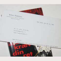 Gr din pligt krv din ret - signeret