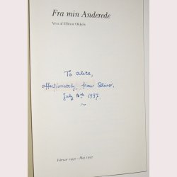 Fra min Anderede - signeret