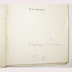 Blaa Mandag Digte - signeret