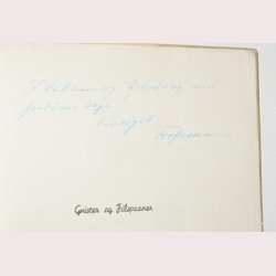 Gnister og Filspaaner- signeret
