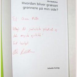 Hvordan bliver grsset grnnere p min side?