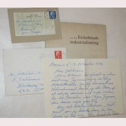 En kbstads industrialisering - signeret