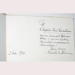 P.A. Schou - signeret