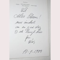 Paris - Dolomitterne - New York - signeret
