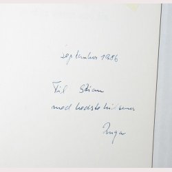 Min blomst frs - signeret