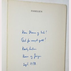 Familien - signeret