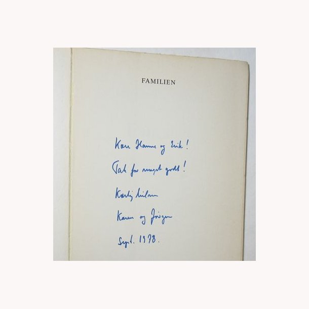 Familien - signeret