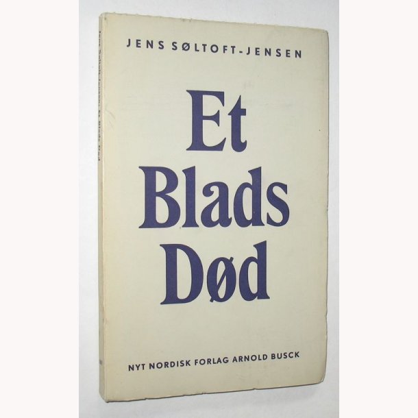 Et Blads Dd - signeret