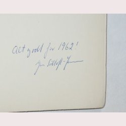 Et Blads Dd - signeret