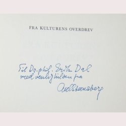 Fra kulturens overdrev (signeret)
