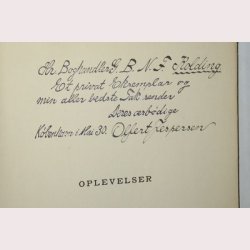 Oplevelser - signeret