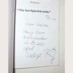 Min Krlighedskrnike - signeret