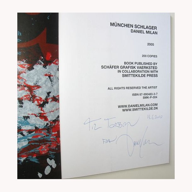 M&uuml;nchen Schlager - signeret