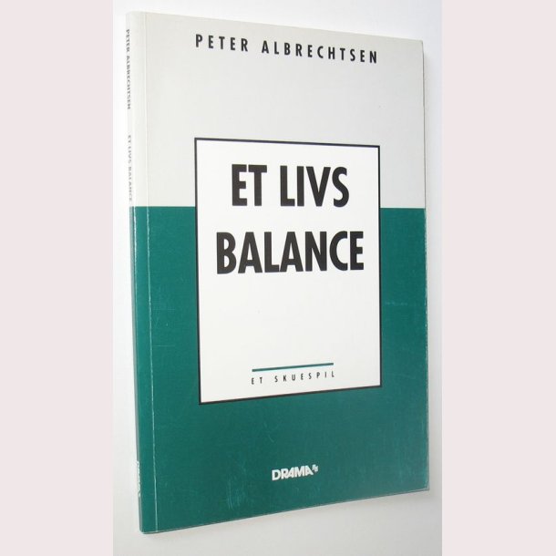 Et livs balance - signeret