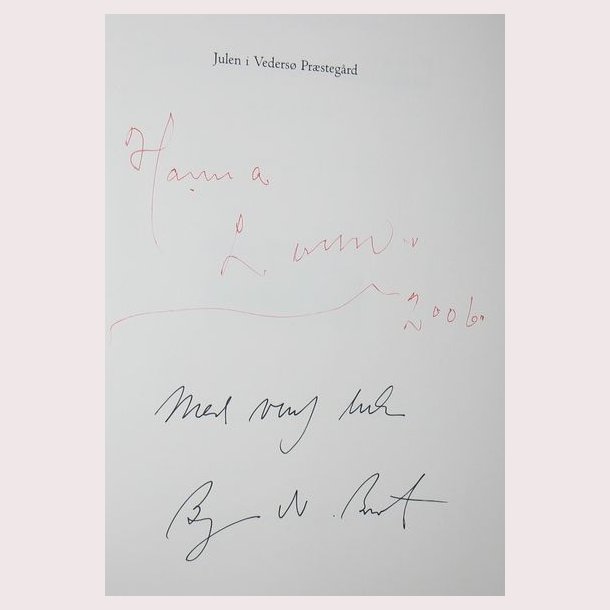 Julen i Veders prstegrd 1924-1944