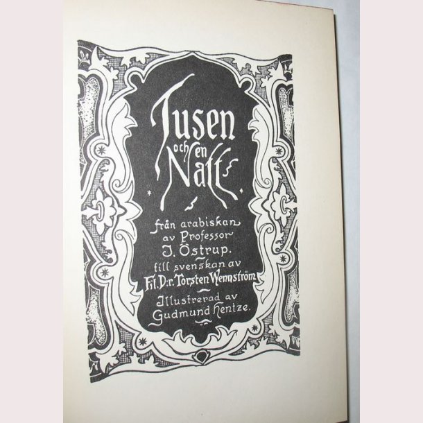 Tusen och en natt. Bind 1-6