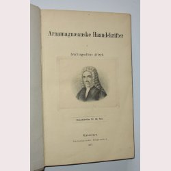 Arnamagnanske Haandskrifter - Codes Runicus