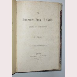 Arnamagnanske Haandskrifter - Codes Runicus