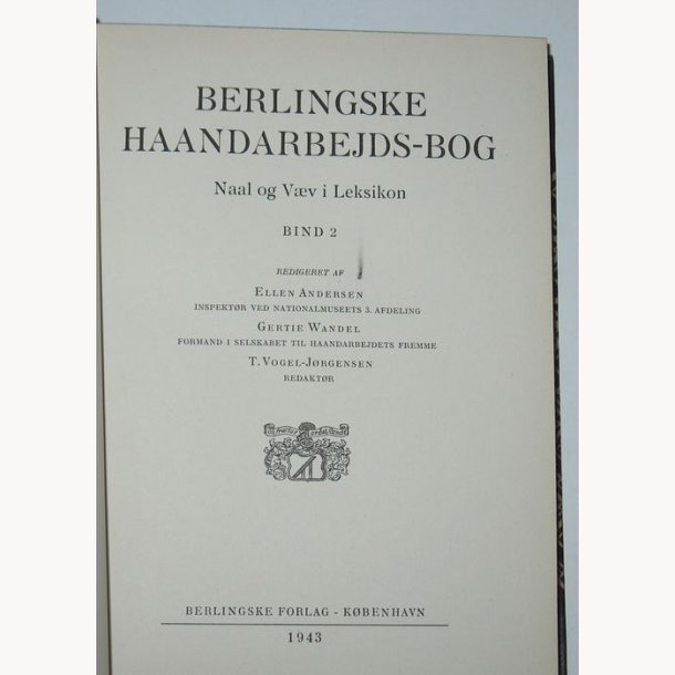 Berlingske Haandarbejds-bog bind 2