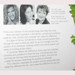 Coriander makes the difference