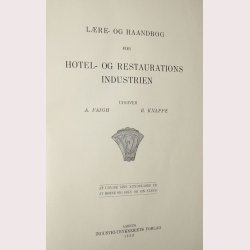 Lre- og Haandbog for Hotel- og restauration - A.