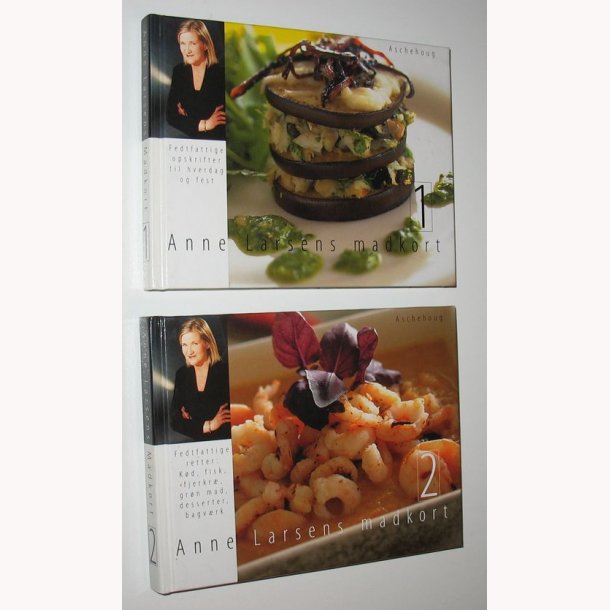 Anne Larsens madkort bind 1+2