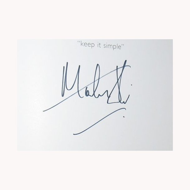 Heiberg helt enkelt - signeret