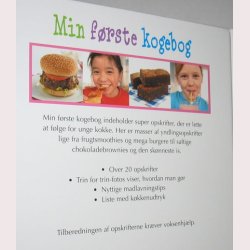 Min frste kogebog