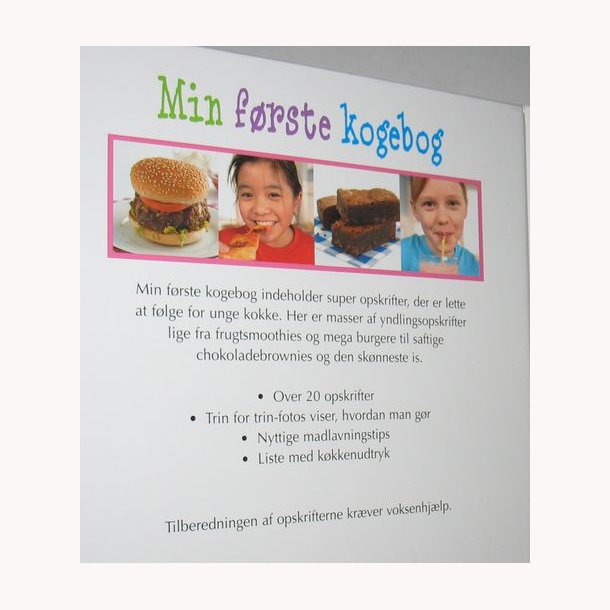 Min frste kogebog