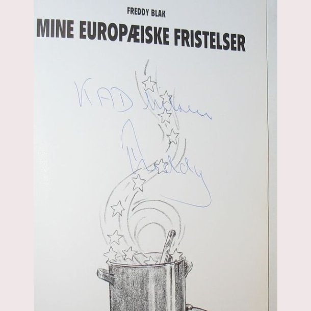 Mine europiske fristelser - signeret