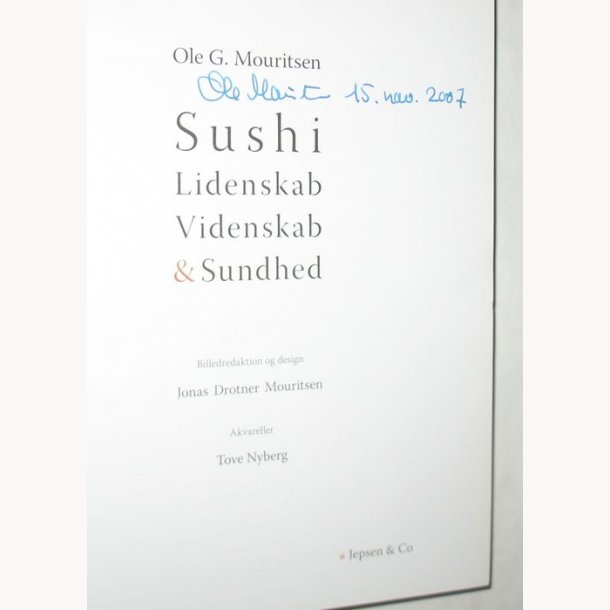 Sushi - lidenskab, videnskab &amp; sundhed