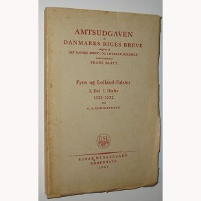 Amtsudgave af Danmarks Riges breve