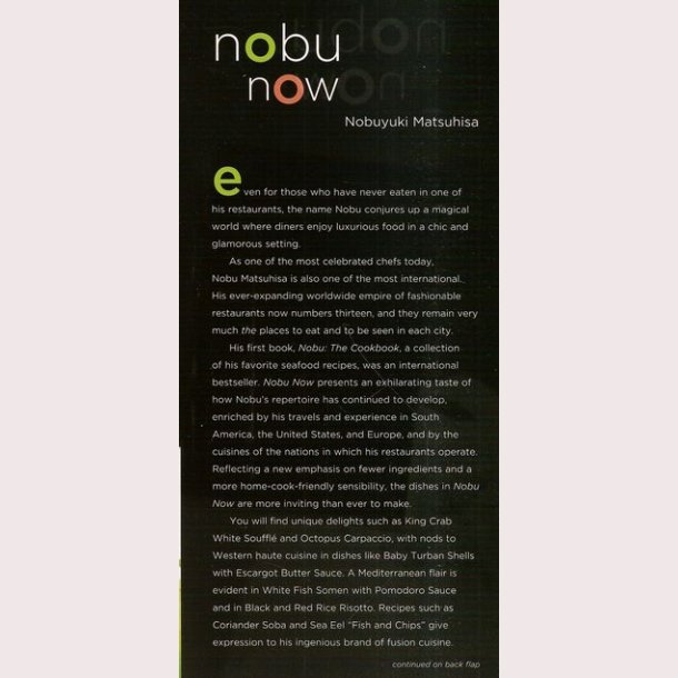 Nobu Now