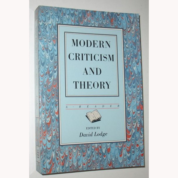 Modern Criticism and Theory