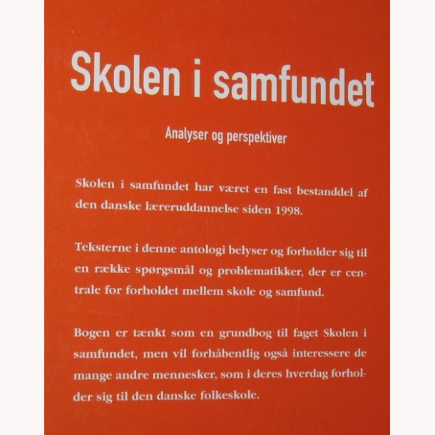 Skolen i samfundet