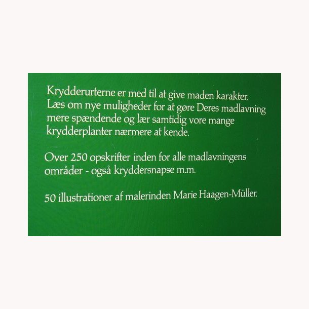 Krydderurter og andet godt i mad og drikke