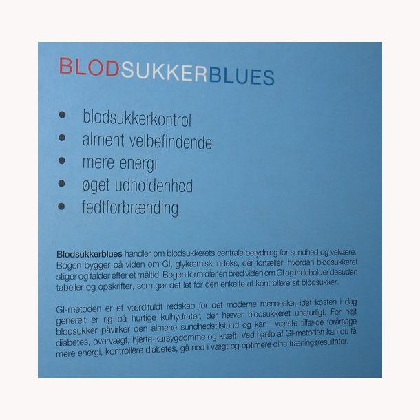 Blodsukkerblues - en bog om glykmisk indeks