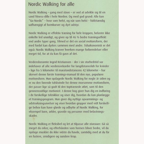 Nordic Walking for alle