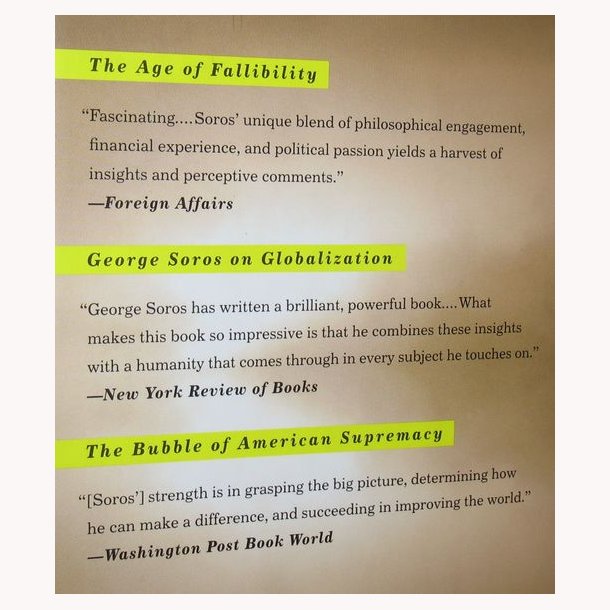 The new Paradigm for Financial Markets