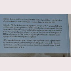 Udenlandske investeringer - hvorfra og hvorfor